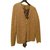 Autre Marque Chaleco con blusa de lunares beige y beige en negro tamaño 4 o 40 fr Lana  ref.89460