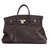 Hermès Birkin 48 hours (weekend) Dark brown Leather  ref.89654