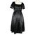 Marc by Marc Jacobs Silk dress with lace Black  ref.89709