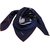 Chanel Silk scarf Navy blue  ref.89732