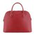Hermès Bolide 35 Roja Cuero  ref.89813