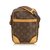 Louis Vuitton Monogram Danube Brown Leather Cloth  ref.89824