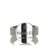 Gucci Engraved Ring Silvery Metal  ref.89834
