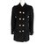 Versace Blazer de lana de cachemira Negro Roja Dorado  ref.89885