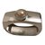 Christian Dior Gros bracelet Métal Argenté  ref.89895
