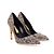 Rupert Sanderson Malory Leopard Gold Shimmer Pumps Metallisch - Ansicht 8