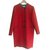 Lk Bennett Coats, Outerwear Red Cashmere Wool  ref.89964