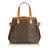 Louis Vuitton Monogram Batignolles Horizontal Brown Leather Cloth  ref.90022