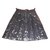 Chanel Skirts Black Multiple colors Tweed  ref.90084