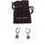 Louis Vuitton Earrings Silvery Steel  ref.90087
