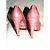 Décolleté Sergio Rossi in vernice rosa con stampa coccodrillo - vista 3