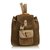 Gucci Bamboo Suede Drawstring Backpack Brown Khaki Leather  ref.90247