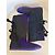 Botas Kenzo en tejido estampado gráfico morado negro azul 37 Púrpura - vista 5