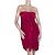 Diane Von Furstenberg Fermina Bandeau-Kleid in Rot Bordeaux - Ansicht 2