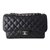 Timeless Gm classic chanel bag Black Leather  ref.90390