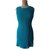 Dkny Dresses Turquoise Cotton Polyester  ref.90400