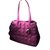 Christian Dior Handbag Purple Cloth  ref.90408