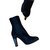 Chanel boots Black Pony-style calfskin  ref.90568