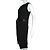 Vera Wang Schwarzes Drapiertes Kleid mit Kunstleder Details - Ansicht 3