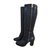 Vero Cuoio Black leather boots  ref.90641