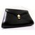 Gucci Leather Clutch Hand Bag Black Purse  ref.90820