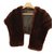 Autre Marque Fur cover for the shoulders Brown  ref.90932
