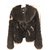 Lanvin Short fur jacket Black  ref.90934