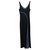 Bcbg Max Azria Dresses Black Blue Polyester Rayon  ref.90970