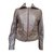 Autre Marque Coats, Outerwear Beige Leather  ref.90984