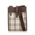 Burberry Plaid Jacquard Crossbody Bag Brown Multiple colors Beige Leather Cloth  ref.91039