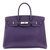 Hermès Epsom Birkin 35 Púrpura Cuero  ref.91095