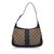 Guccissima Web Canvas Jackie Hobo Brown Multiple colors Beige Leather Cloth Cloth  ref.91112