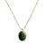 inconnue Oval pendant / brooch in silver with jadejade stone cabochon Silvery  ref.91131