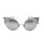 Óculos de sol Fendi Ruthenium Prata Metal  ref.91156