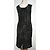 Vestido Max Mara de seda gris oscuro y beige con estampado abstracto Gris antracita - vista 3