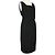 Vestido negro Lk Bennett de triacetato - vista 3