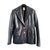 Loewe Leather jacket Blue  ref.91239