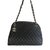 CHANEL LEATHER BAG Black Patent leather  ref.91265