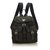 Prada Nylon Drawstring Backpack Black Leather Cloth  ref.91342