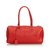 Prada Vitello Daino Shoulder Bag Red Leather Pony-style calfskin  ref.91369