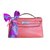 Hermès SEHR SCHÖNE KELLY CLUTCH Swift Palisander Tasche mit Twilly Pink Leder  ref.91413