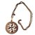 Autre Marque Long Necklace - Ela Stone House Golden Copper Metal  ref.91446