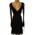 Hoss Intropia Dresses Black Silk  ref.91461