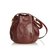 Leather Must de Cartier Bucket Bag Red Dark red  ref.91517