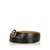 Hermès Cintura di pelle Nero Argento Metallo  ref.91581
