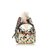 Fendi Mochila Mini Monster Charm Bag Negro Multicolor Cuero  ref.91585