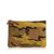 Burberry Pochette en daim camouflage Suede Cuir Marron Vert  ref.91600