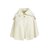 Chanel Creme Wolle gestrickter Umhang Roh  ref.91701