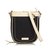 Burberry Canvas Crossbody Bag Black White Cream Leather Cloth Cloth  ref.91745