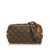 Louis Vuitton Monogram Marly Shoulder Strap Brown Leather Cloth  ref.91747